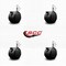 Service Caster 2-3/8'' Chair Caster Twin Wheel with Brakes 7/16'' Grip Ring Stem , 4PK SCC-GR02S60-NYS-B-716-4 - alternate 2